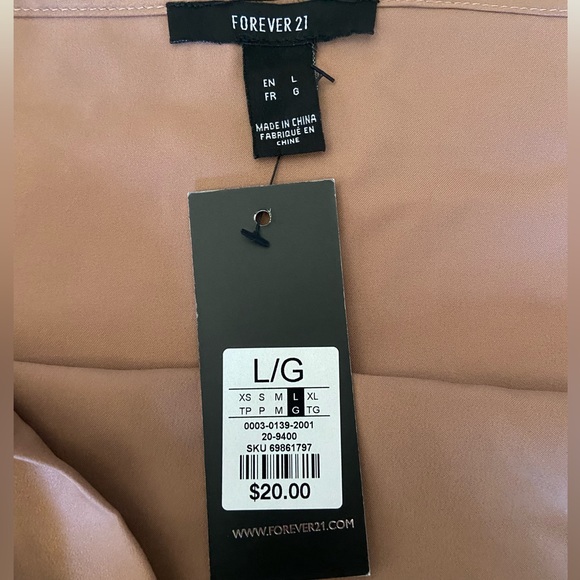 🔸 Forever 21 🔸 silky crop top - Picture 4 of 6